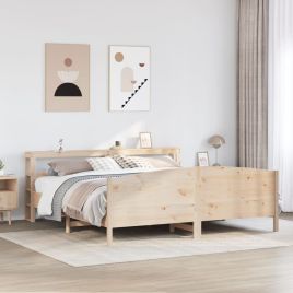 Bedframe 180x200cm Super King Solid Wood Pine