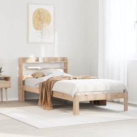 Bedframe with Headboard 75x190cm Small Single