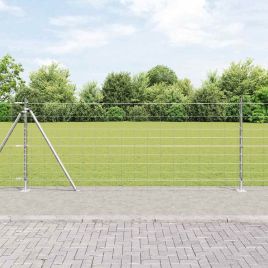 Field Fence 1x25 m Galvanised Steel