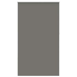 Roller Blind Blackout Grey 130x210 cm Fabric Width 126.6 cm Polyester