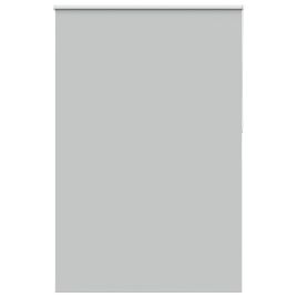 Roller Blind Blackout Light Grey 160x210 cm Fabric Width 156.6 cm Polyester