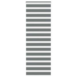 Zebra Blind Dark Grey 75x230 cm Fabric Width 70.9 cm Polyester