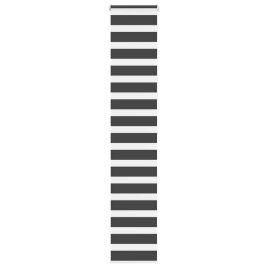 Zebra Blind Black 45x200 cm Fabric Width 40.9 cm Polyester