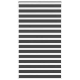 Zebra Blind Black 120x200 cm Fabric Width 115.9 cm Polyester