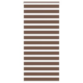 Zebra Blind Brown 110x230 cm Fabric Width 105.9 cm Polyester