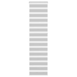 Zebra Blind Light Grey 65x230 cm Fabric Width 60.9 cm Polyester