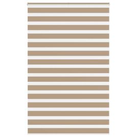 Zebra Blind Sand Brown 145x230 cm Fabric Width 140.9 cm Polyester