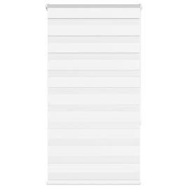 Zebra Blind White 90x150 cm Fabric Width 85.9 cm Polyester
