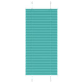 Pleated Blind Petrol Green 60x150 cm Fabric Width 59.4 cm Polyester