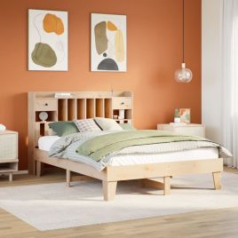 Bedframe 140x200cm Solid Wood Pine
