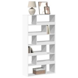Bookcase White 100x33x187.5 cm Engineered Wood - vid-3309348