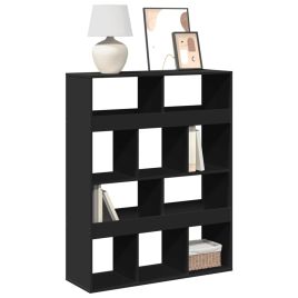 Bookcase Black 100x33x125.5 cm Engineered Wood - vid-3309358