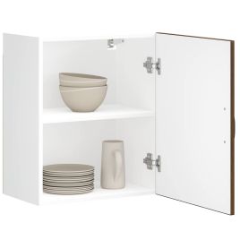 Kitchen Wall Cabinet Lucca Brown Oak Engineered Wood