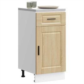 Kitchen Base Cabinet Porto Sonoma Oak Engineered Wood