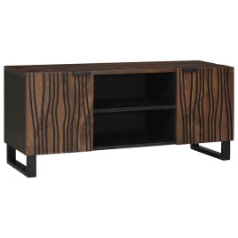 TV Cabinet, 105 x 33.5 x 46 cm, made from solid mango wood.