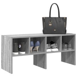 OMNI Medium Shoe Rack Stackable Grey Sonoma
