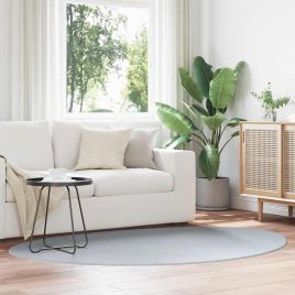 Rug Folding Grey 140 x 200 cm Polyester