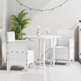 MEFORD Garden Chair 2 pcs 53x49x85 cm Polypropylene - White