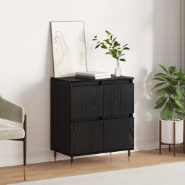 Sideboard Black 60 x 35 x 70 cm Engineered wood