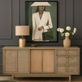 CHISWICK 3 Drawer 2 Door Sideboard