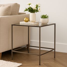 ELLESMERE Side Table Bronze