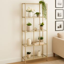 ELLESMERE Display Rack Gold