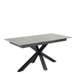 Dining Table - HEAVEN Extendable Dining Table Ceramic Grey 210cm