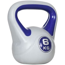 SPORTEDGE Kettlebell Kettle Bells with Handle Purple and Grey