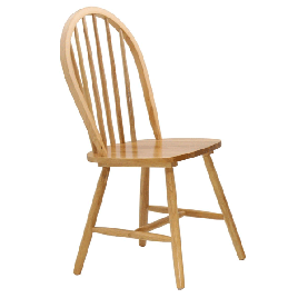 Batesville Natural Wood Dining Chairs - Pair