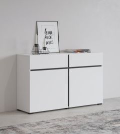 Sideboard - TAYLOR Sideboard White 119cm