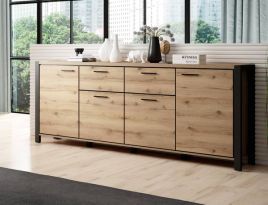 Sideboard - FREGENE Sideboard Oak Taurus 213cm