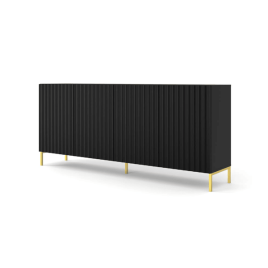 Sideboard - CONFREY Sideboard Black 200cm