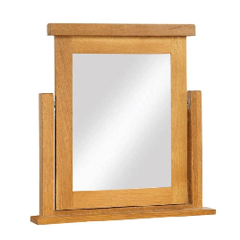 ACORN Wooden Dressing Table Mirror - Oak