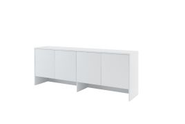 Over Bed Unit for ArtNest Horizontal Wall Bed Concept 120cm - White Matt
