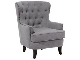 Fabric Armchair Grey VIBORG II