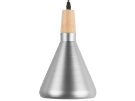 Metal Pendant Lamp Silver ARDA