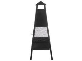 Charcoal Fire Pit Black YASUR