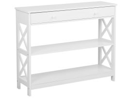 1 Drawer Sideboard White MONTGOMERY