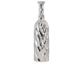 Stoneware Decorative Vase 45 Silver