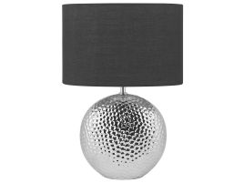 Ceramic Table Lamp Silver NASVA