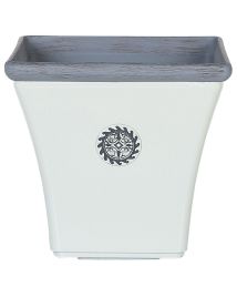 Plant Pot 37 x 37 x 35 cm White ELATEIA