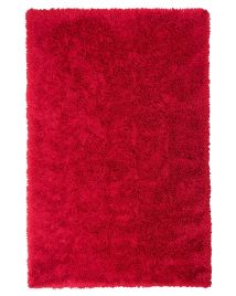 Shaggy Area Rug 140x200cm Red