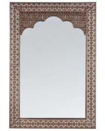 Metal Wall Mirror 60x90cm Copper
