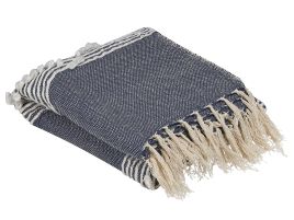 Blanket 130 x 150 cm Blue NEMLI