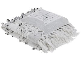 Blanket 130 x 150 cm Light Grey YAMALAK