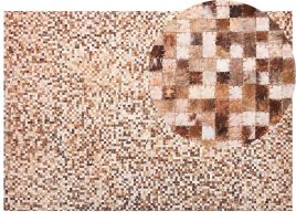 Cowhide Area Rug Brown 160x230cm