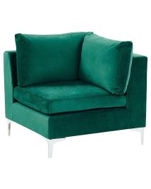 Velvet Corner Section Green EVJA