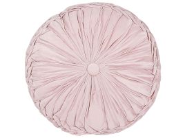 Cushion with Pleats 40cm Pink