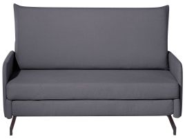 Fabric Sofa Bed Grey BELFAST