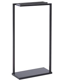 Towel Stand 42 x 83 cm Black GARCITAS